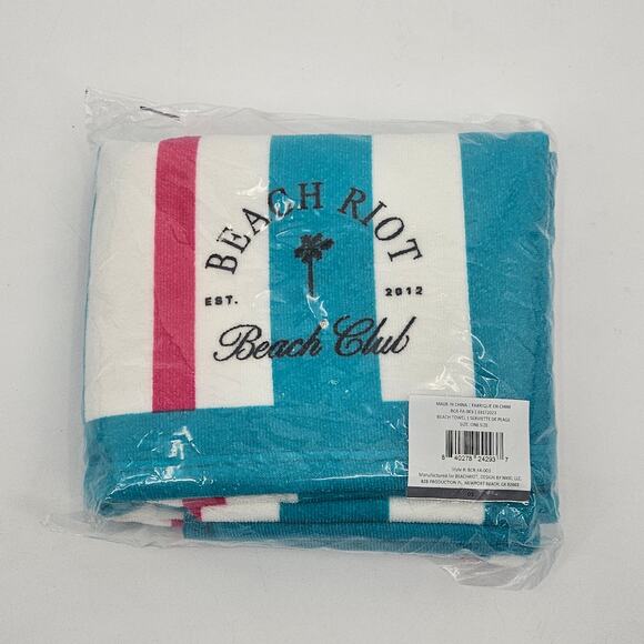 Beach Riot Beach Club Towel New in Packaging OS - Picture 9 of 9